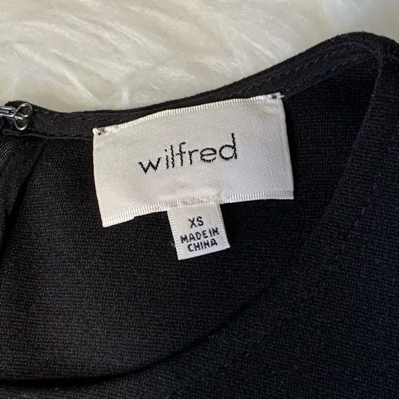 Wilfred Scriva Black Dress Size XS NWT - Picture 6 of 12